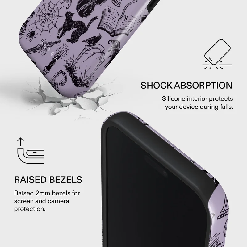 Burga iPhone 17 Pro Max Academy Burga iPhone 17 Pro Max Academy Premium Case Compatible with Hybrid Dual-Layer Hard Shell + Silicone Protection - Scratch-Resistant Shockproof Mobile Cover  | Best Price UAE